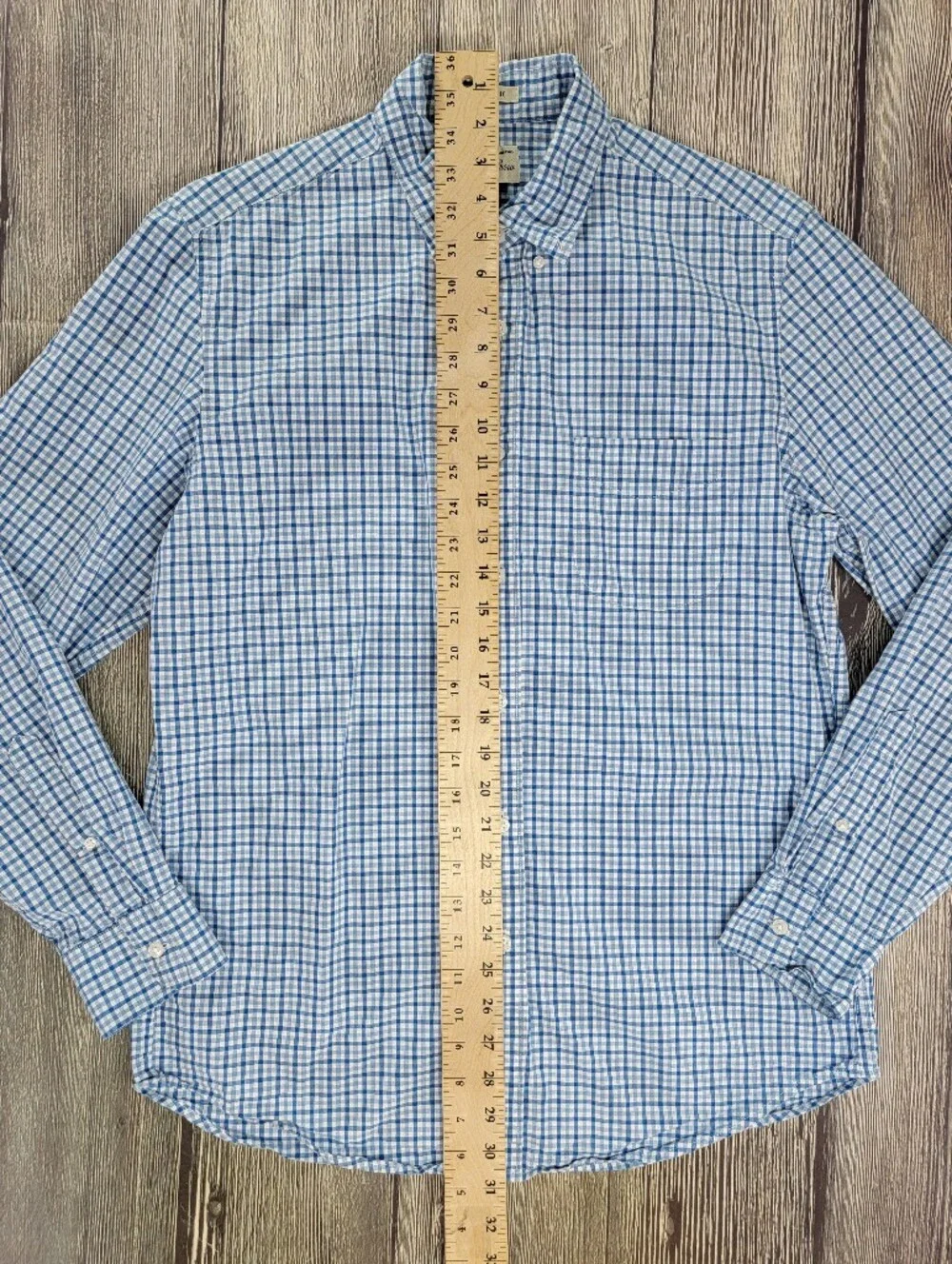 J. Crew Classic Cotton Plaid Button Down Shirt